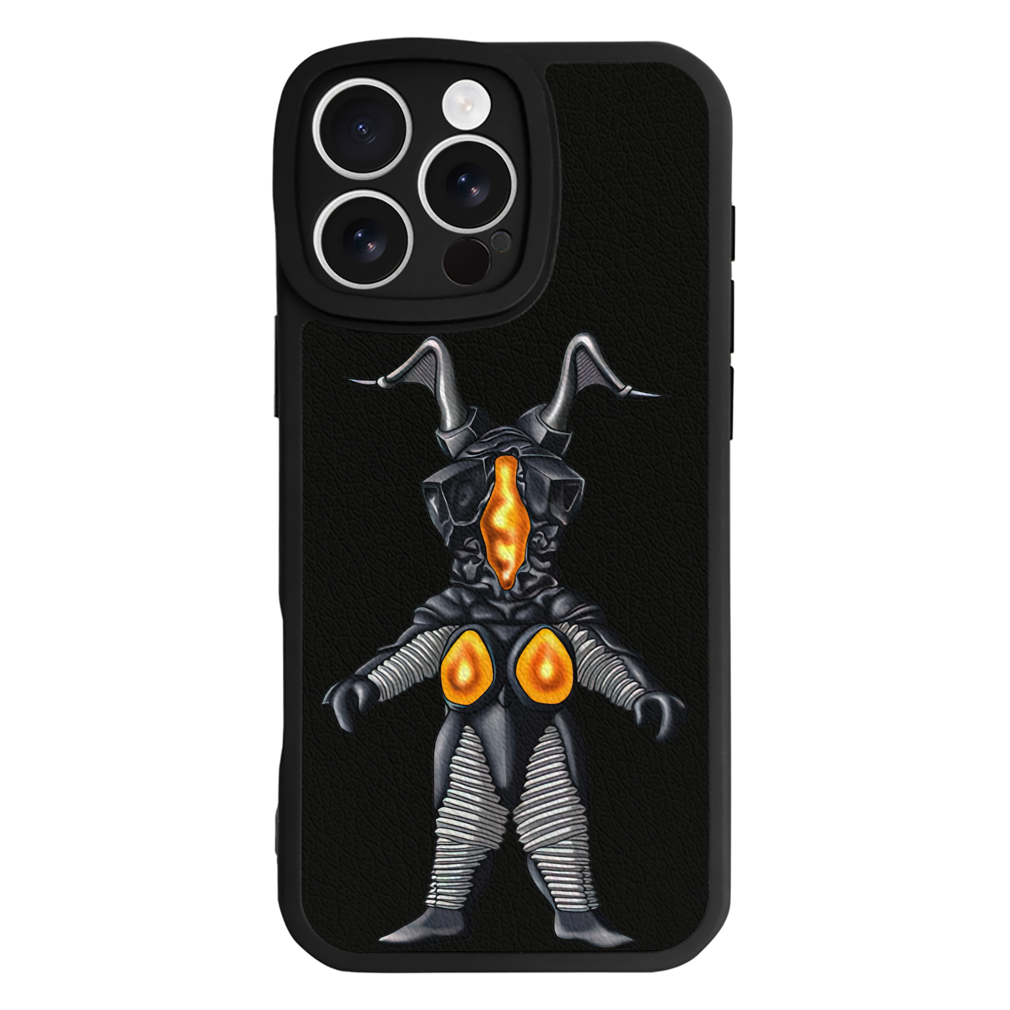 （画像用） ウルトラマン Ultraman 【iPhone 16シリーズ対応】シリコンスマホケース（レザー調） 材質：シリコン